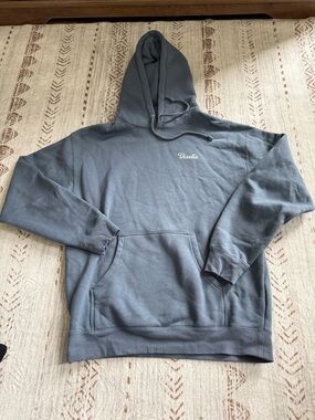 VISSLA Hooded Pullover Sweatshirt in Slate Blue